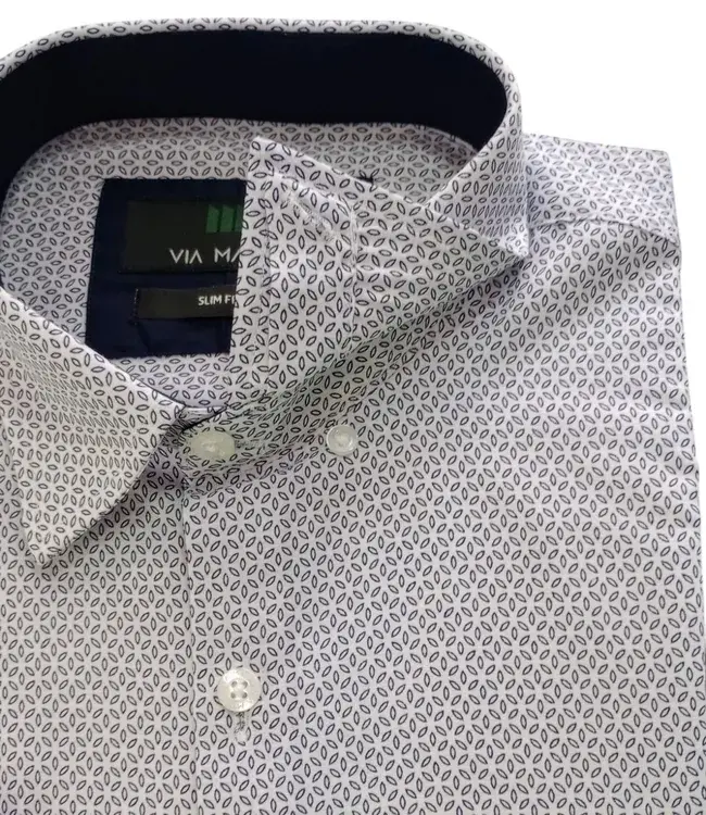 Camisa VIA MASO Slim Fit Button Down - Imagem 9
