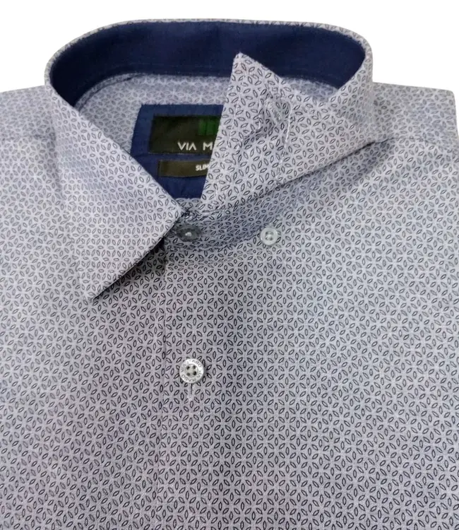Camisa VIA MASO Slim Fit Button Down - Imagem 4