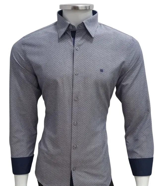 Camisa VIA MASO Slim Fit Button Down - Imagem 2